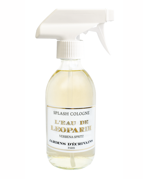 parfum eau de leopardi splash cologne jardins d'écrivain