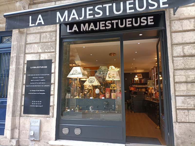Boutique La Majestueuse à Bordeaux 2023