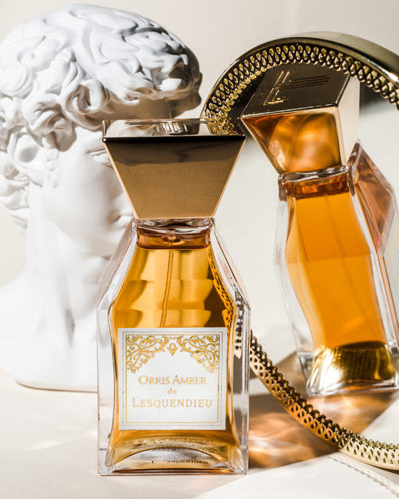 Parfum Orris Amber de la maison Lesquendieu