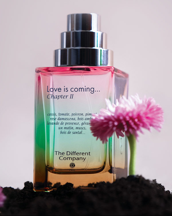 Parfum love is coming The different company